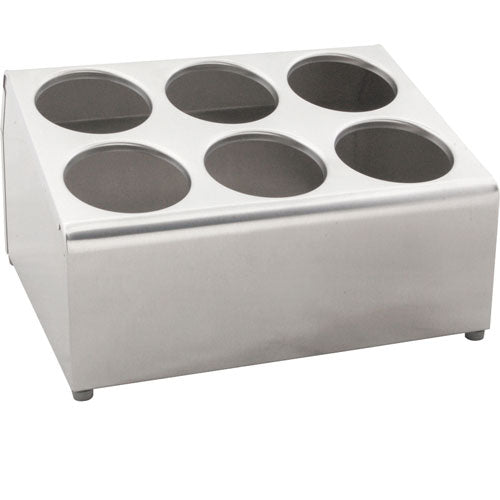 97241 Vollrath - Stainless Steel Flatware Holder alternate view 1 97241 Vollrath - Stainless Steel Flatware Holder alternate view 1